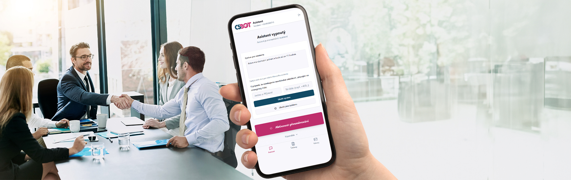 CSBot Asistent v akci